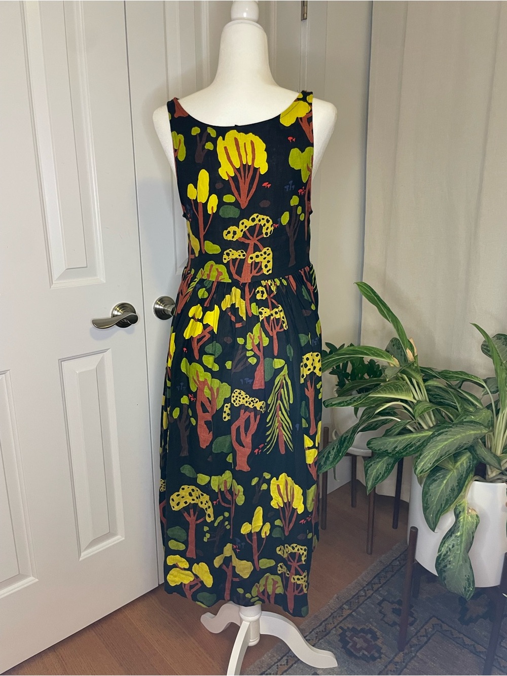Nooworks Forager Linen Naomi Dress XS 100% Linen - Picture 2 of 3